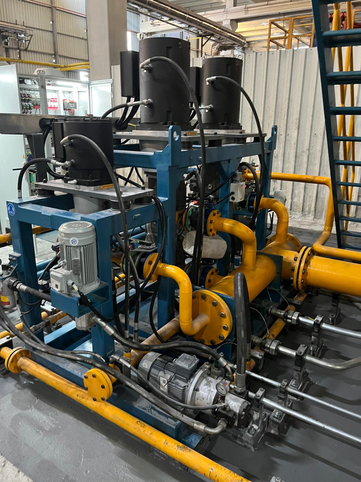 1500 MT Aluminum Extrusion Press resim 3