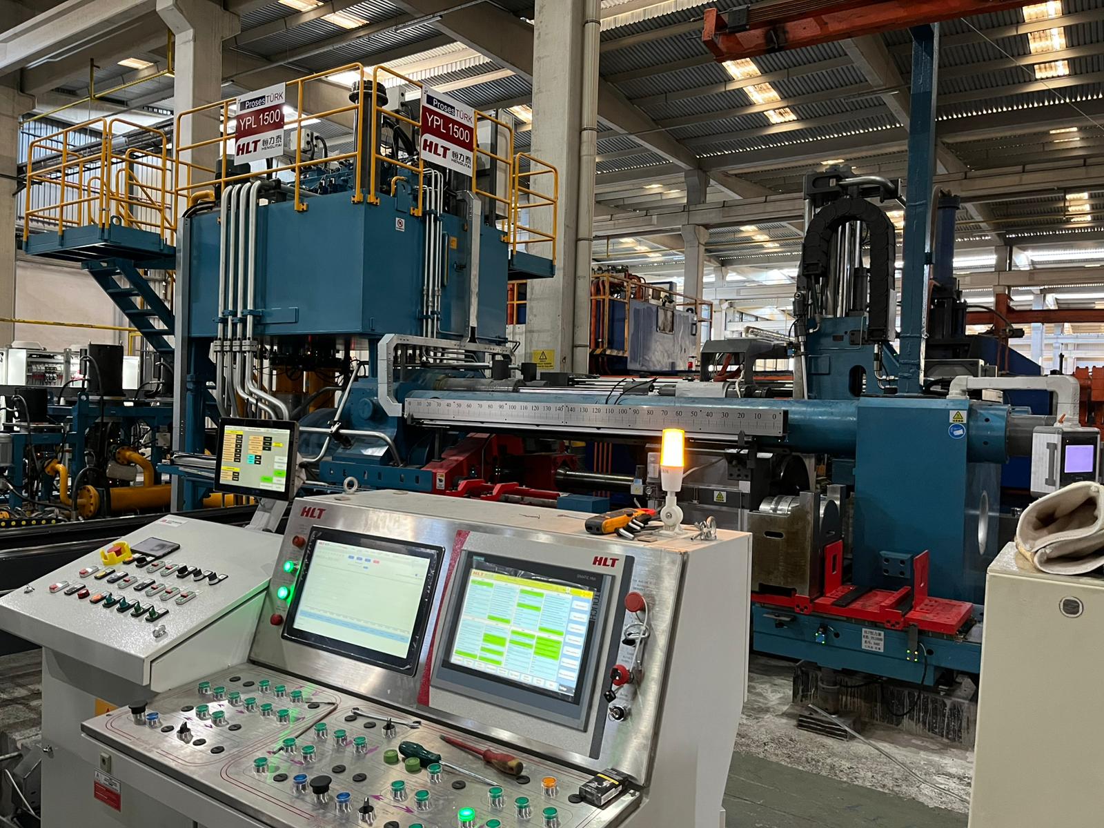 1500 MT Aluminum Extrusion Press resim 5